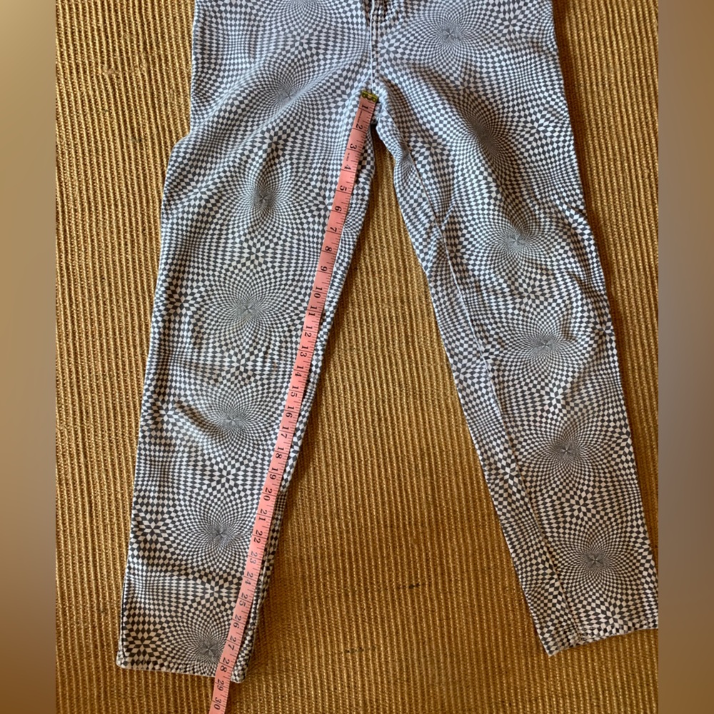 Rare Vintage Jeanjer 1980s Optical Illusion Jeans, Women’s 2-3 - Picture 8 of 16